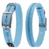 Oscar & Hooch Dog Collar Sky Blue -PetJoy Shop 50245