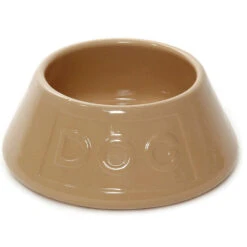 Mason Cash Non-Tip Spaniel Lettered Dog Water Bowl