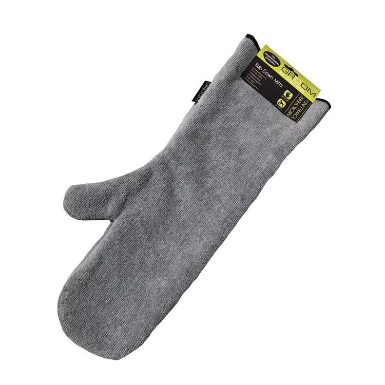 Groom Rub Down Mitts (Pair) 3 Groom Rub Down Mitts (Pair)