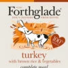 18 X 395g Forthglade Complete Adult Turkey With Brown Rice & Veg -PetJoy Shop 57597