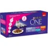 40 X 85g Purina One Adult Cat Mini Fillets In Gravy -PetJoy Shop 578180