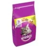 Whiskas 1+ Cat Complete Dry With Chicken 3.8kg -PetJoy Shop 58034