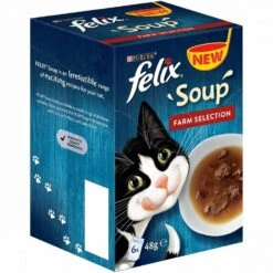 Felix Soup Farm Selection Wet Cat Food