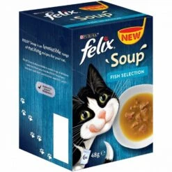 Felix Soup Fish Selection Wet Cat Food