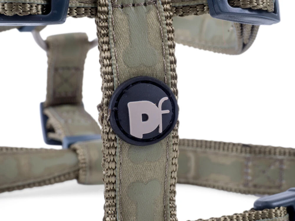 Petface Country Green Tonal Bones Dog Harness 12 Petface Country Green Tonal Bones Dog Harness - Image 10
