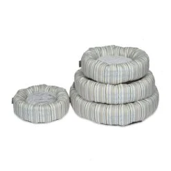 Petface Sandpiper Stripe Round Bed -PetJoy Shop 5d5c06ca37f409.97481690