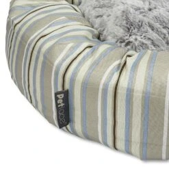 Petface Sandpiper Stripe Round Bed -PetJoy Shop 5d6698afb80409.55256801