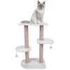 Petface Multi Tier Rest Station Cream -PetJoy Shop 5e392fb4bf0cf6.56292467