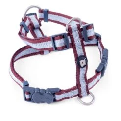 Petface Oxblood Stripe Dog Harness -PetJoy Shop 5f1aad00c1e741.26790692