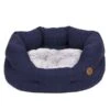 Petface Midnight Tweed Oval Bed 2 Petface Midnight Tweed Oval Bed -PetJoy Shop 5f7f36f7095319.65723791