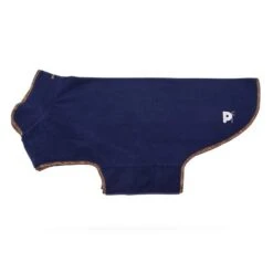 Petface Navy Fleece Dog Coat -PetJoy Shop 6048b50b491264.59928341