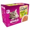 Whiskas 1+ Cat Pouches Pure Delight Fishy & Meaty Selection -PetJoy Shop 624315
