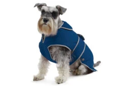 Muddy Paws Stormguard Fleece Lined Coat & Chest Protector Blue Extra Small