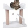 Petface Two Tier Cat Play Station Cream -PetJoy Shop 62ab5109d6ab02.41510668