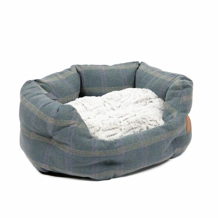 Petface Heather Tweed Oval Bed 3 Petface Heather Tweed Oval Bed