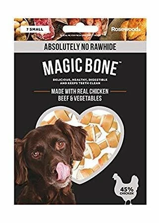 11 X Rosewood Magic Bone Chicken Small 7pc 105g 3 11 X Rosewood Magic Bone Chicken Small 7pc 105g