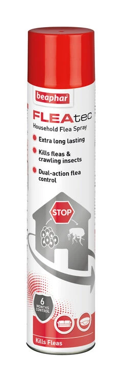 Beaphar FLEAtec Household Flea Spray With IGR 600ml