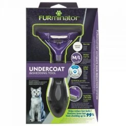 FURminator Undercoat DeShedding Tool For Short Hair Cat
