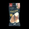 6 X Pets Unlimited Chewy Bone Dog Treats Large - Chicken 2 Pieces -PetJoy Shop 64508