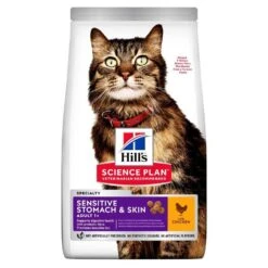 Hill's Science Plan Adult Sensitive Stomach & Skin Dry Cat Food Chicken 7kg