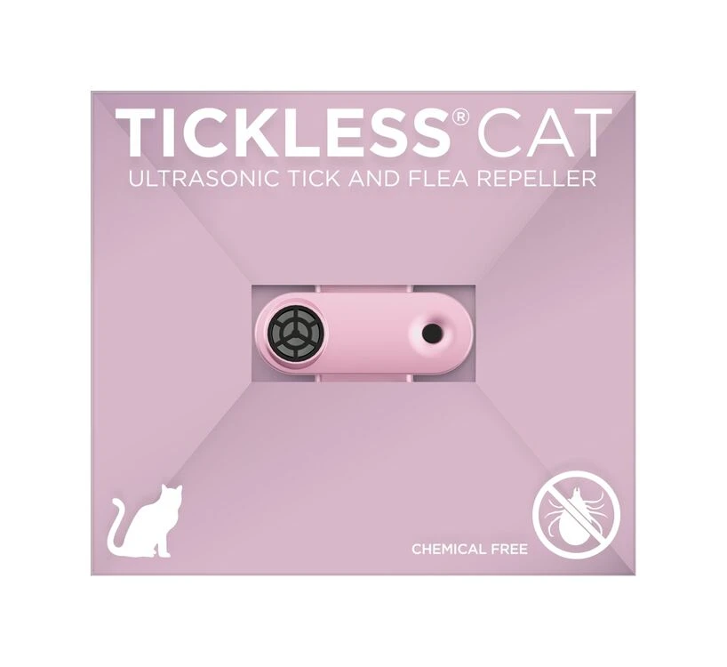 Tickless Cat Rosegold Ultrasonic Tick & Flea Repeller 3 Tickless Cat Rosegold Ultrasonic Tick & Flea Repeller