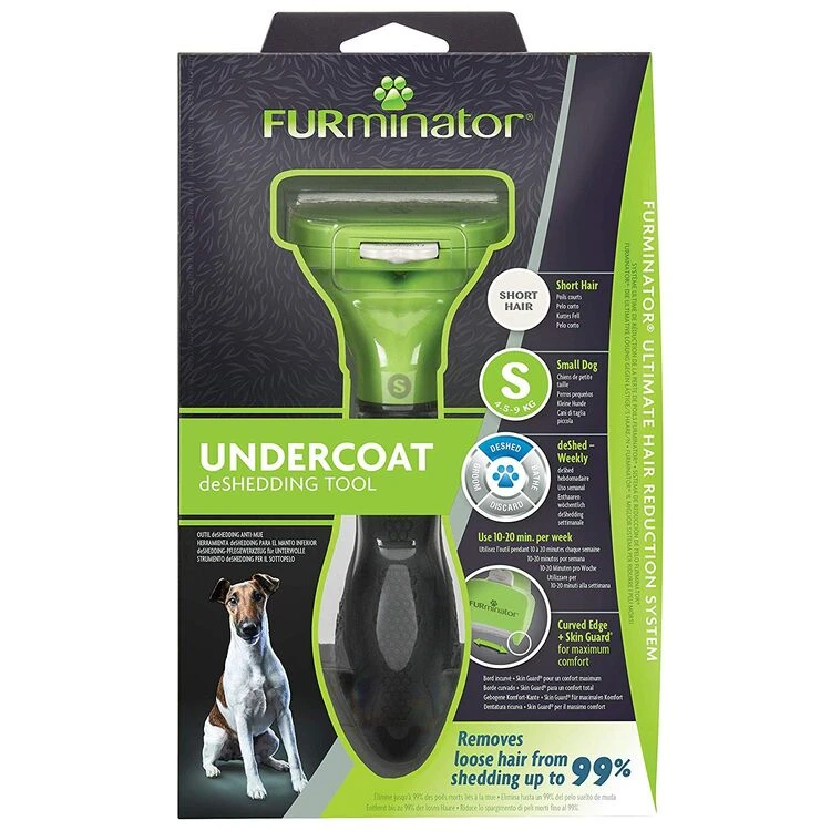 Furminator Undercoat Deshedding Tool For Small Short Haired Dog 3 Furminator Undercoat Deshedding Tool For Small Short Haired Dog