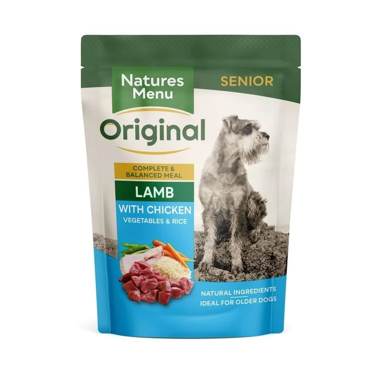 Natures Menu Lamb Wet Senior Dog Food 3 Natures Menu Lamb Wet Senior Dog Food