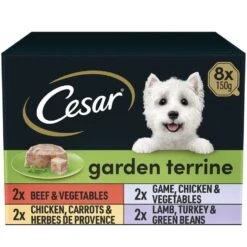 Cesar Garden Terrine Mixed Selection In Loaf Dog Food -PetJoy Shop 730507