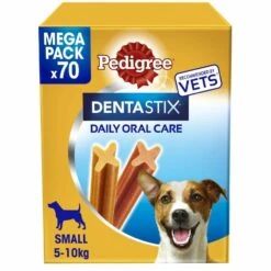 Pedigree Dentastix Daily Dental Chews Small Dog Sticks 70 Pack