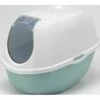 Moderna Smart Hooded Cat Litter Box Aquarelle