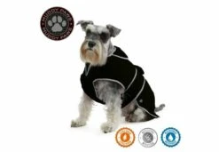 Ancol Stormguard Dog Coat In Black