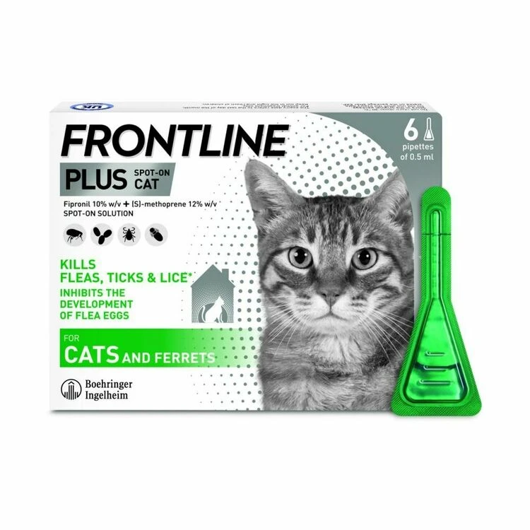 Frontline Plus Spot On Cat 4 Frontline Plus Spot On Cat - Image 2