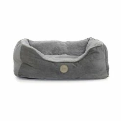 Ancol Sleepy Paws Grey Square Bed -PetJoy Shop 796494