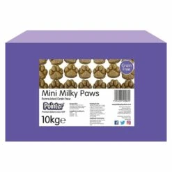 Pointer Grain Free Mini Milk Paws Dog Treats 10kg
