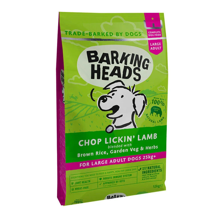 Barking Heads Large Breed Chop Lickin' Lamb Dry Dog Food 3 Barking Heads Large Breed Chop Lickin' Lamb Dry Dog Food