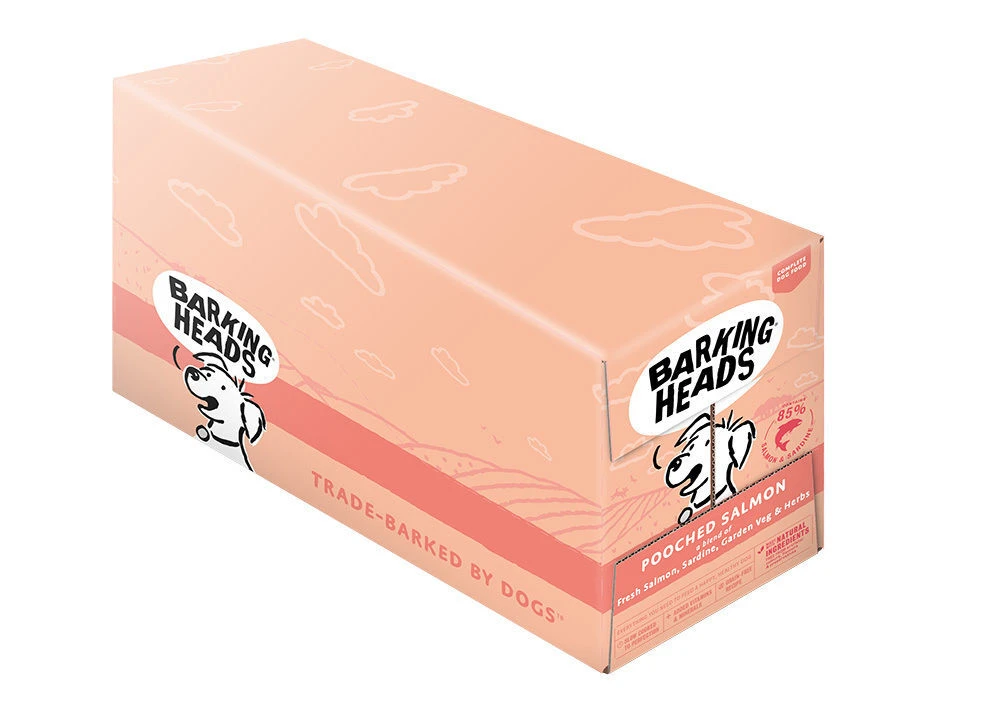 Barking Heads Pooched Salmon Wet Dog Food 4 Barking Heads Pooched Salmon Wet Dog Food - Image 2