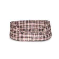 Danish Design Classic Check Cream Slumber Dog Bed