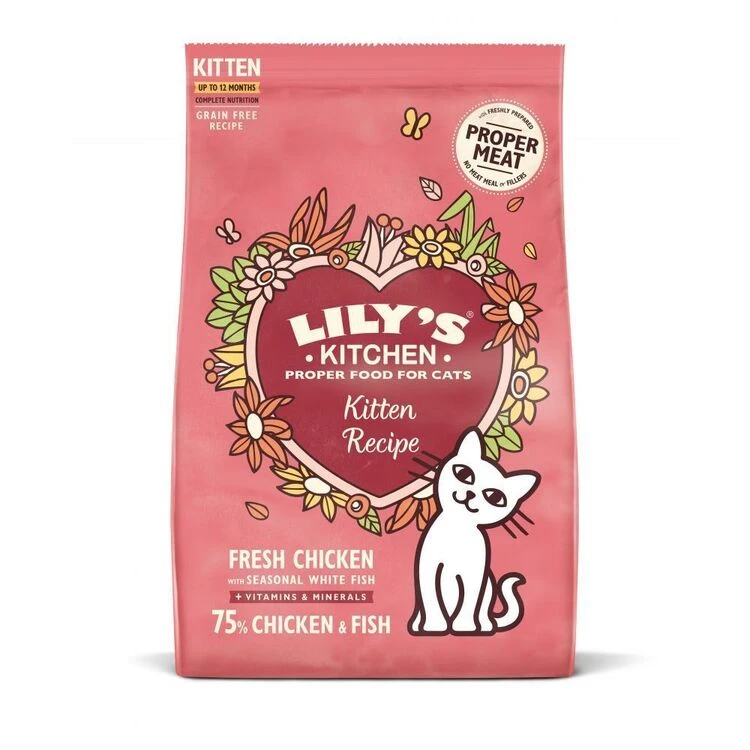 Lily's Kitchen Curious Kitten Dry Food 800g 3 Lily's Kitchen Curious Kitten Dry Food 800g
