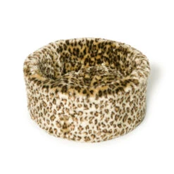 Danish Design Luxury Leopard Cat Snuggle Bed