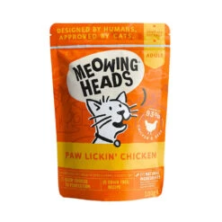 Meowing Heads Paw Lickin' Chicken Wet Cat Food