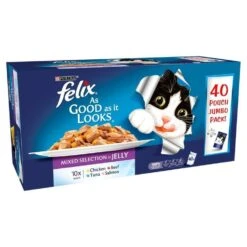 Felix As Good As It Looks Pouch Mixed In Jelly 40x100g