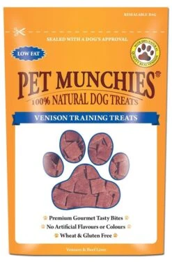 Pet Munchies Natural Venison Dog Training Treat -PetJoy Shop Pets 4