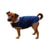 Danish Design Navy Quilted Dog Coat -PetJoy Shop Quilted Dog Coat Navy with Dog