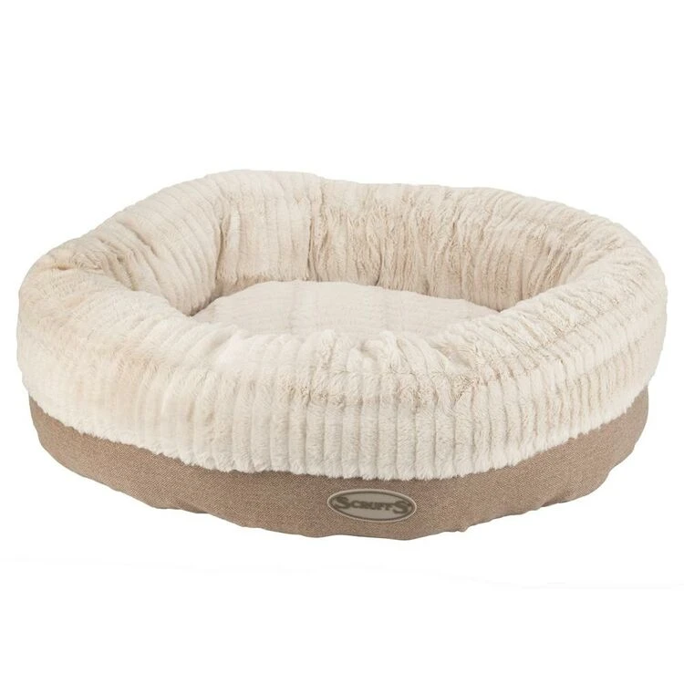 Scruffs® Ellen Donut Bed - Tan 3 Scruffs® Ellen Donut Bed - Tan
