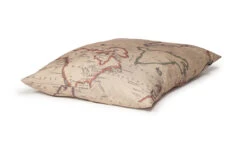 Danish Design Vintage Maps Deep Dog Duvet