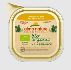 19 X 85g Almo Nature Bio-organic Maintenance With Chicken