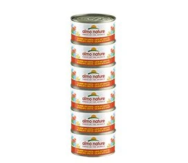 18 X Almo Nature Megapack Salmon With Carrot Cat Food 6 X 70g 3 18 X Almo Nature Megapack Salmon With Carrot Cat Food 6 X 70g