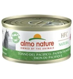 24 X Almo Nature HFC Natural Pacific Tuna Adult Cat Food 70g