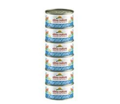 18 X Almo Nature Megapack Atlantic Ocean Tuna Cat Food 6 X 70g