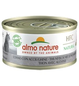24 X Almo Nature HFC Natural Tuna With Whitebait Adult Cat Food 70g 3 24 X Almo Nature HFC Natural Tuna With Whitebait Adult Cat Food 70g